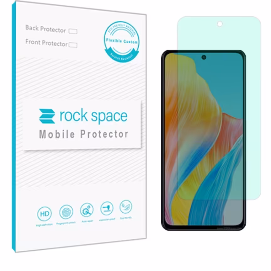 گلس اپو F23 مدل نانو هیدروژل گرین لایت برند راک اسپیس