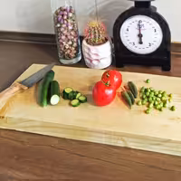 تخته گوشت و تخته سرو  چوب طبیعی روس