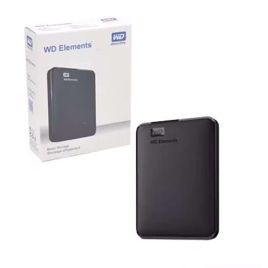 باکس هارد وارداتی لپ تاپ USB3.0 مدل WD Elements

