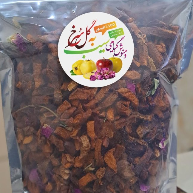 دمنوش چای سیب به گل سرخ 200گرمی
