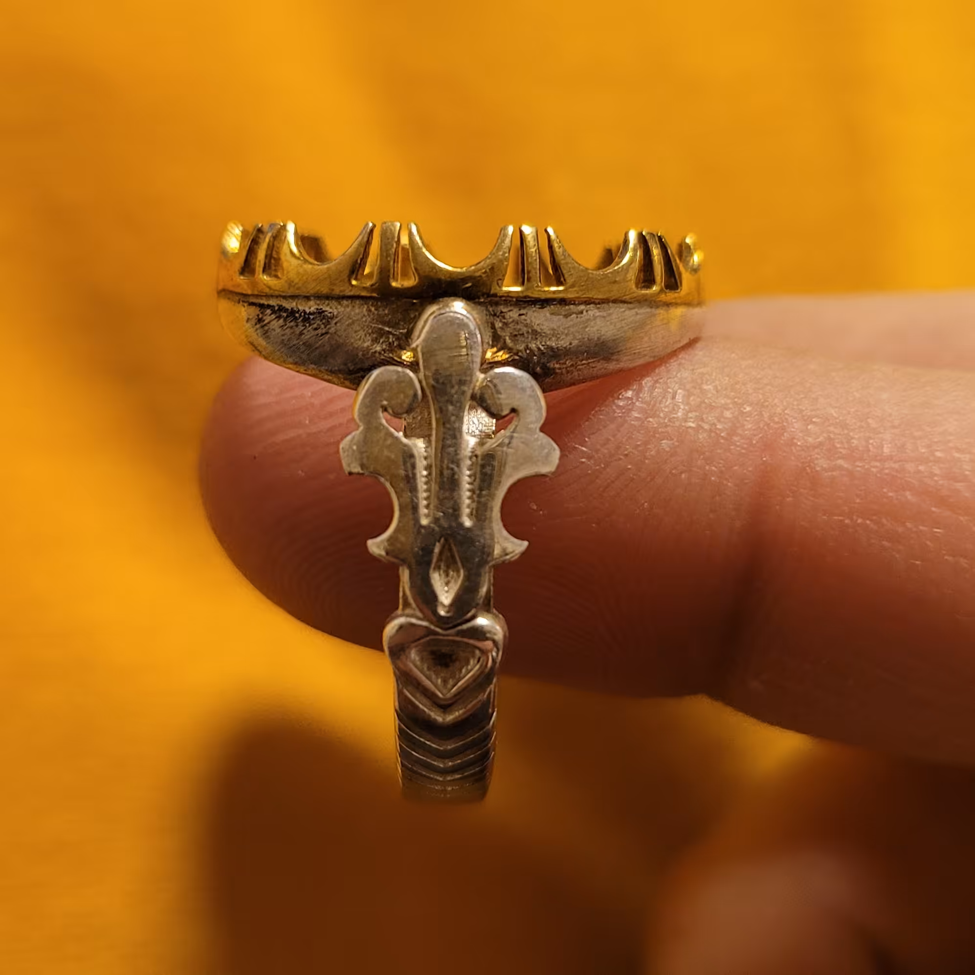 انگشتر نقره مردانه     