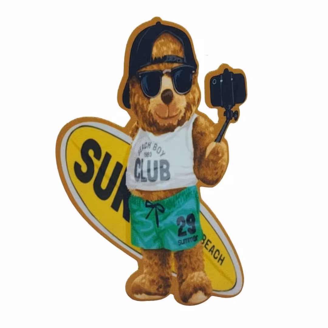 استیکر پارچه و لباس بسته 2 عددی