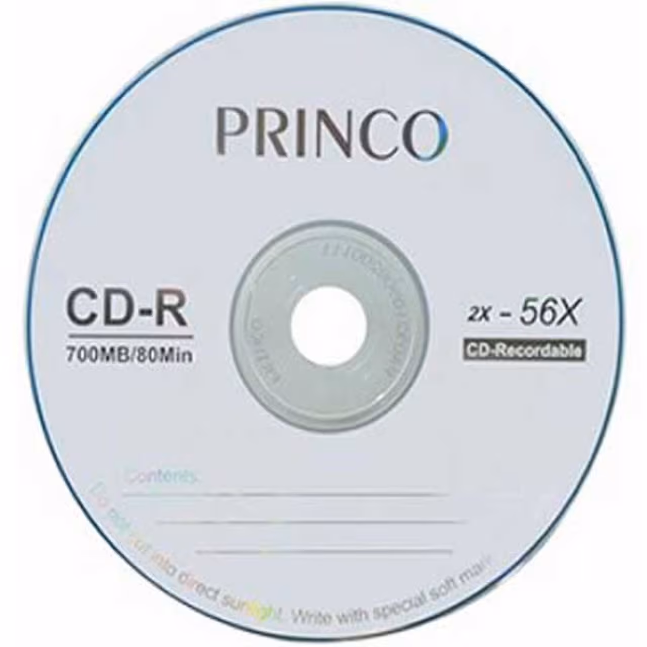 سی دی خام پرینکو مدل CDR56X بسته 10 عددی