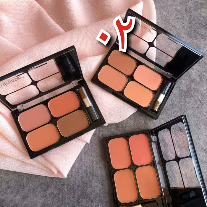 پالت 4 تایی رژگونه مینی استار کد 02