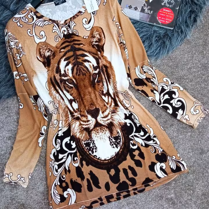 بلوز پنبه ای حوله ای 