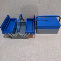 جعبه ابزار فلزی Feet (ساخت تبریز)  30 سانت 2 طبقه