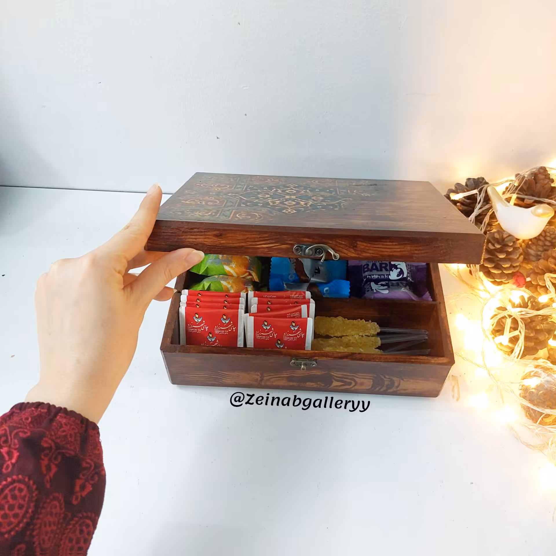 تیبگ دمنوش طرح سنتی