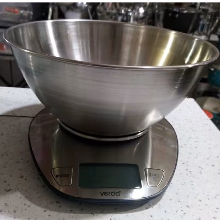 ترازوی آشپزخانه Verda وترازوی آشپزخانه کمری جنس استیل مناسب برای هرآشپزخانه