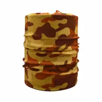 ‫اسکارف و دستمال سر و گردن مدل 11073 چریکی قهوه ای