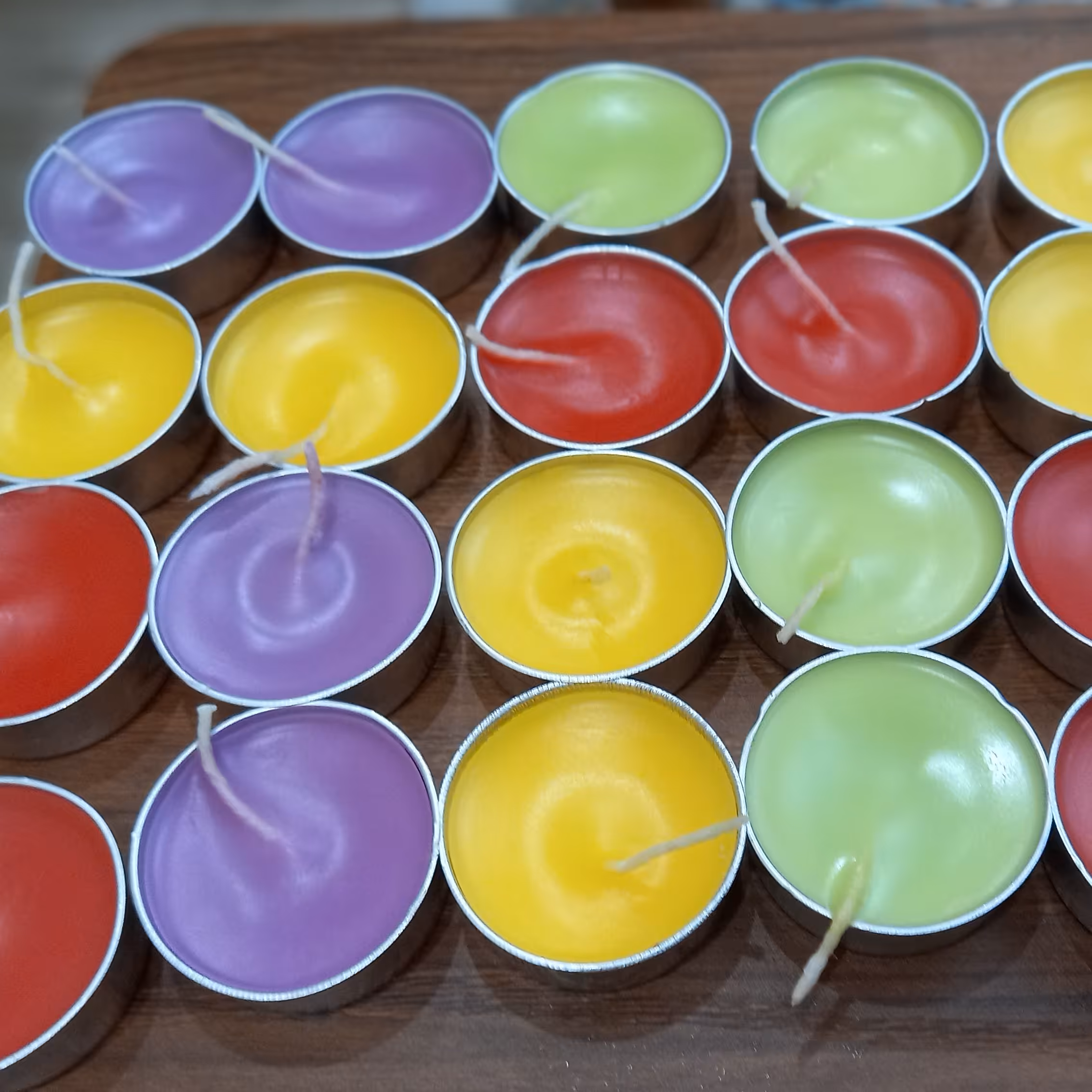 شمع وارمر رنگهای دلخواه