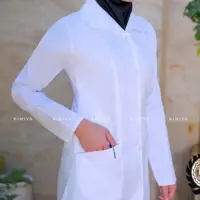 روپوش پرستاری کیمیا طرح تینا ترگال کجراه زنانه