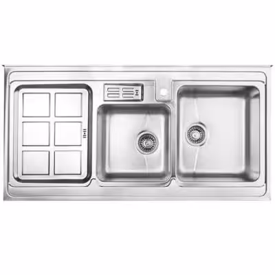 سینک ظرفشویی اخوان روکار مدل 362