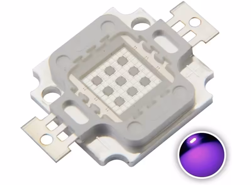 LED پاور 10W فرابنفش UV | amazonchi