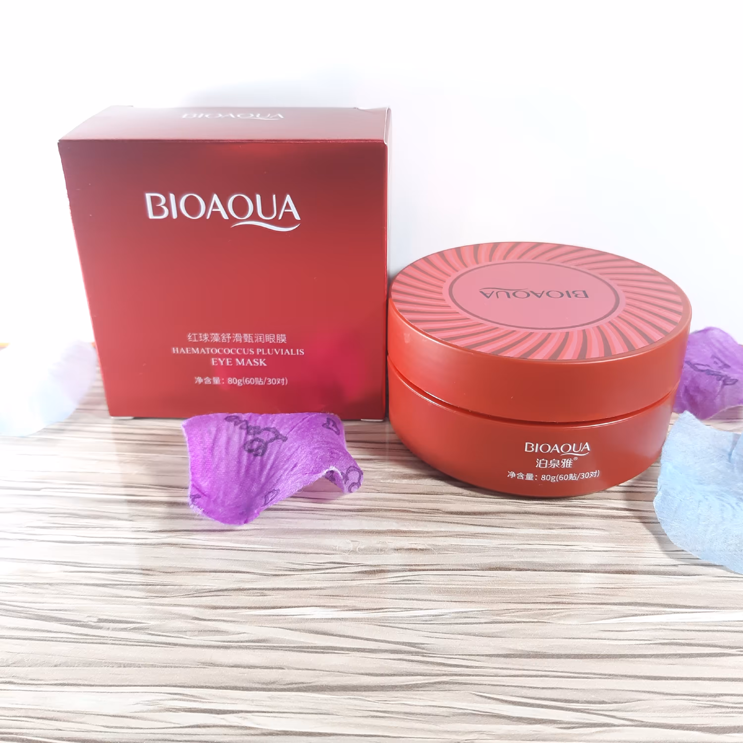 ماسک پچ زیر چشم جلبک قرمز بیوآکوا(آرایشی بهداشتی الماس)