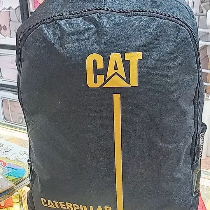 کیف مدرسه کوله کت cat مشکی