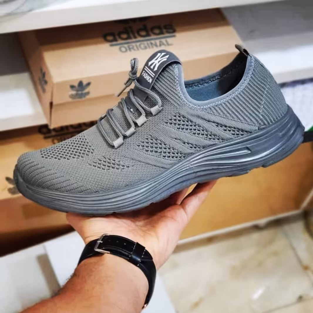 کفش مدل جورابی.طوسی