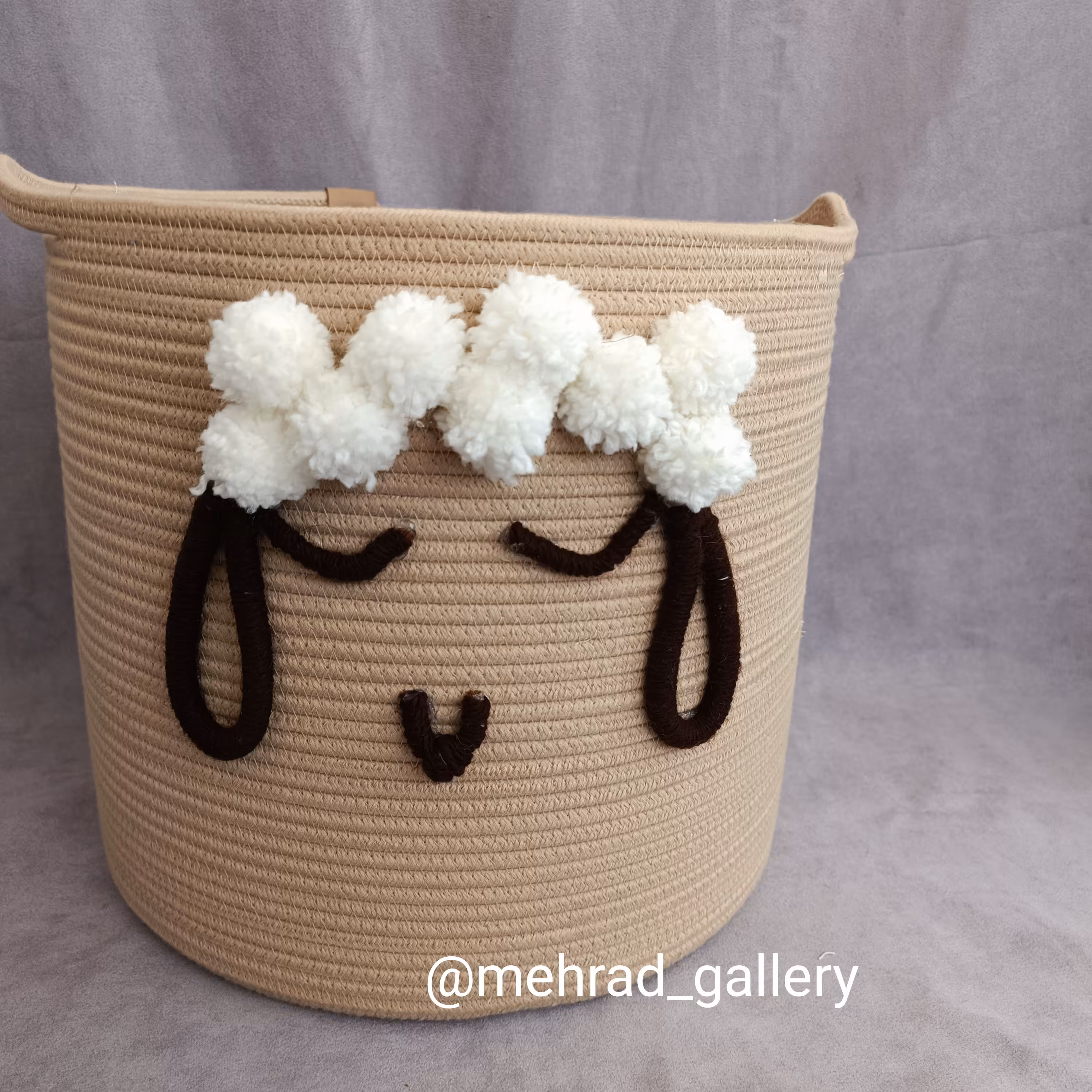 سبد لباس و اسباب بازی کودک. بسیار محکم و بادوام طرح بع بعی