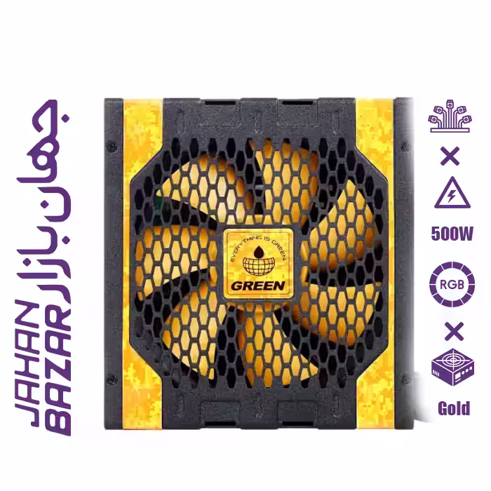 پاور 500 وات گرین مدل GP500A-UK PLUS