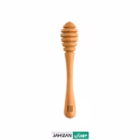قاشق چوبی عسل نیم وود کدga101
