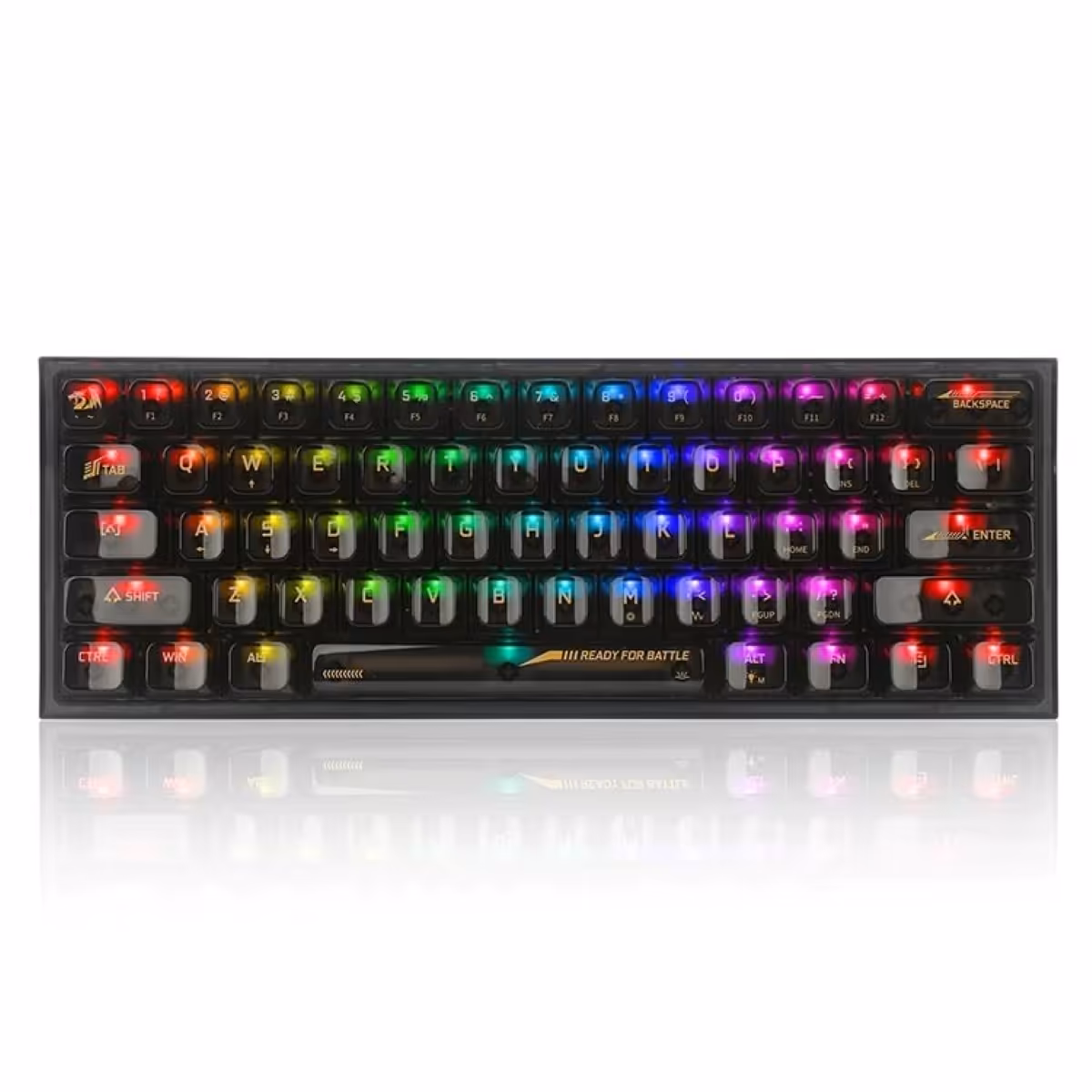 خرید کیبورد Redragon K617 FIZZ CTB RGB Black با بهترین قیمت