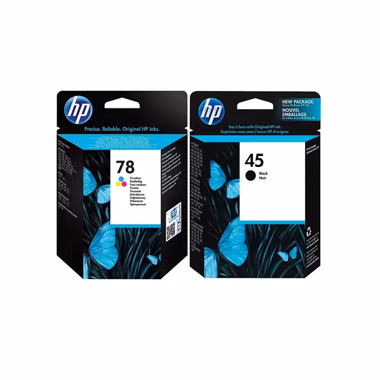 کارتریج جوهرافشان اچ پی 78 – HP 45 مشکی و رنگی