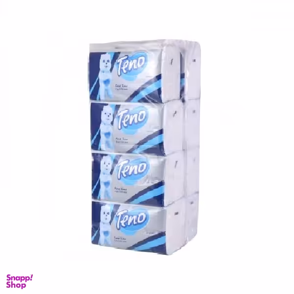 دستمال کاغذی تنو (Teno) مدل فلکسی بسته 8 عددی 250 برگی