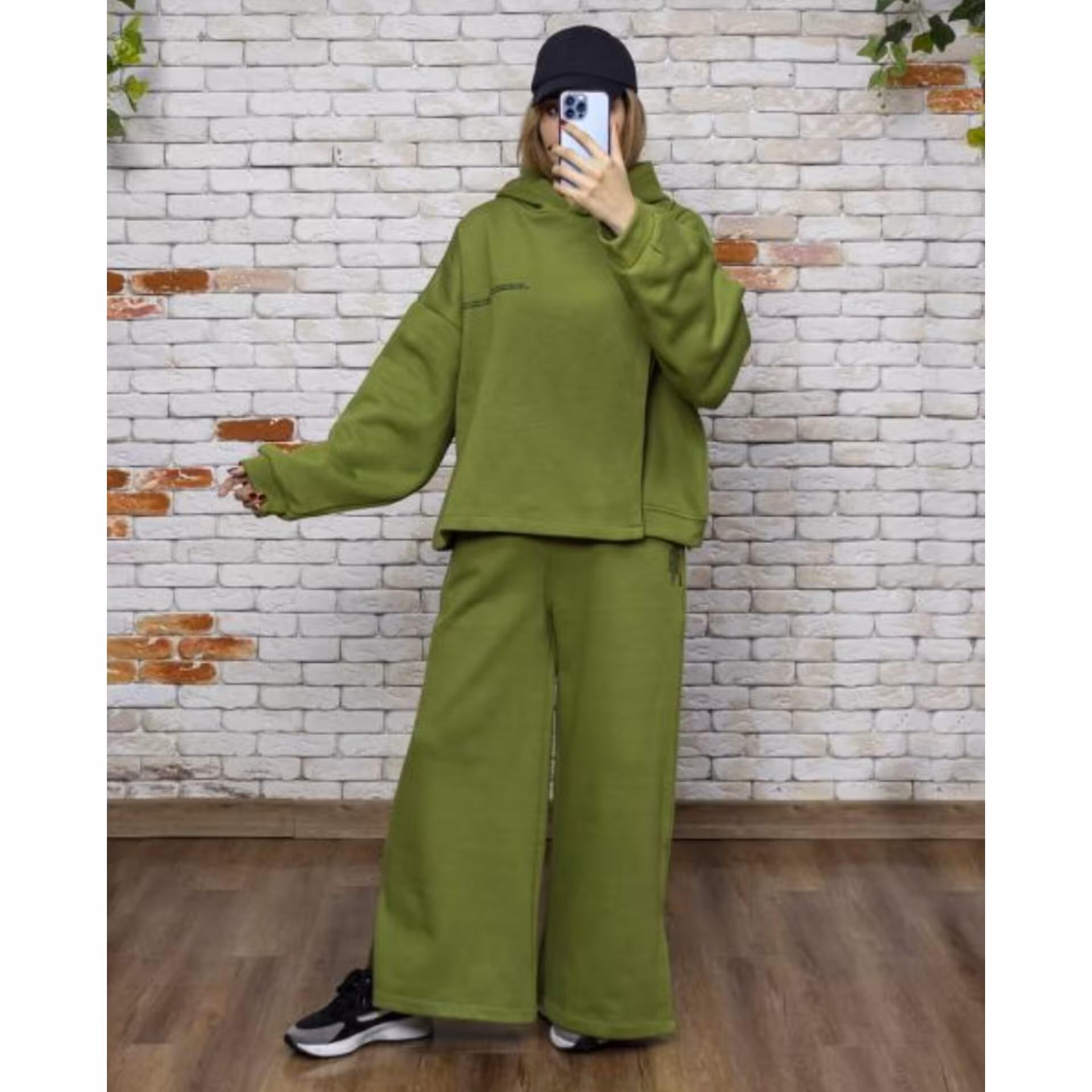 هودی شلوار دورس پشت دکمه