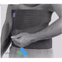 شکم بند تنفسی با کش دوبل ورنا