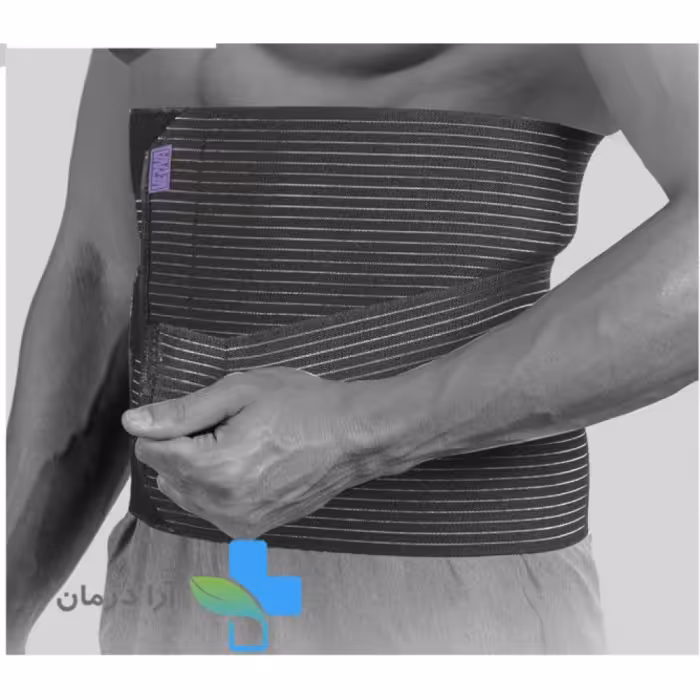 شکم بند تنفسی با کش دوبل ورنا