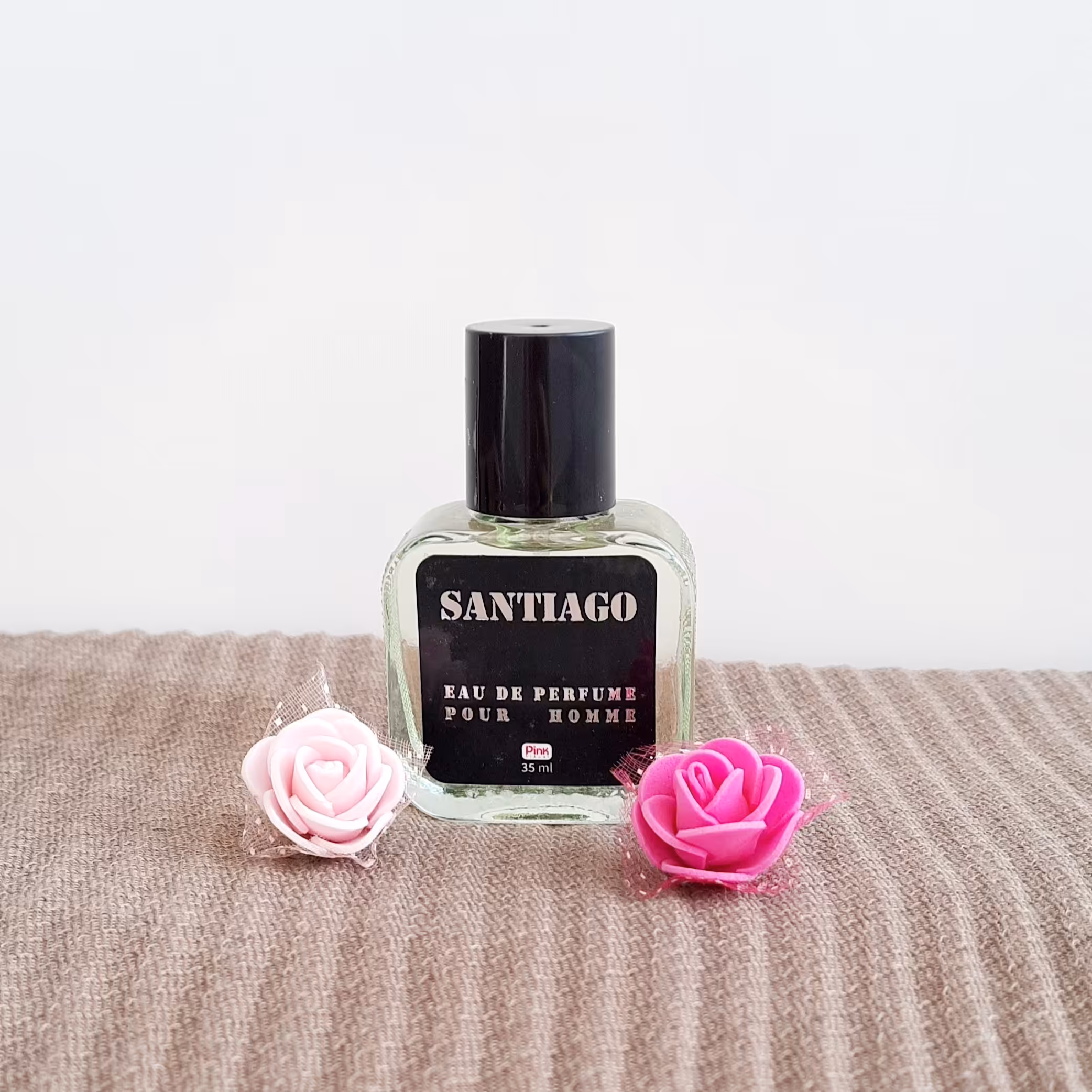 عطر جیبی مردانه پینک مدل  SANTIAGO حجم 35میلی لیتر 