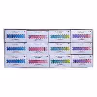 چسب نواری واشی رنگی طیفدار کالک (72عددی) کد 620