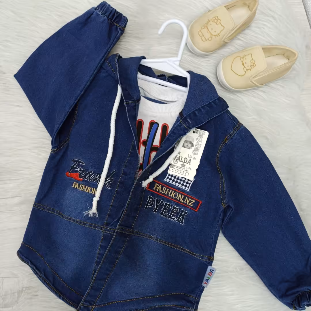 ست هودی و شلوار و رکابی پسرانه 