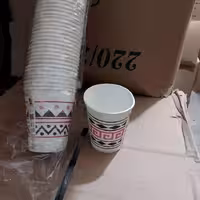 لیوان کاغذی 220 سی سی پارس کارتون 1000عددی