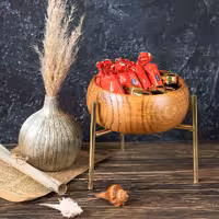 شکلات خوری فلز و چوب فریال