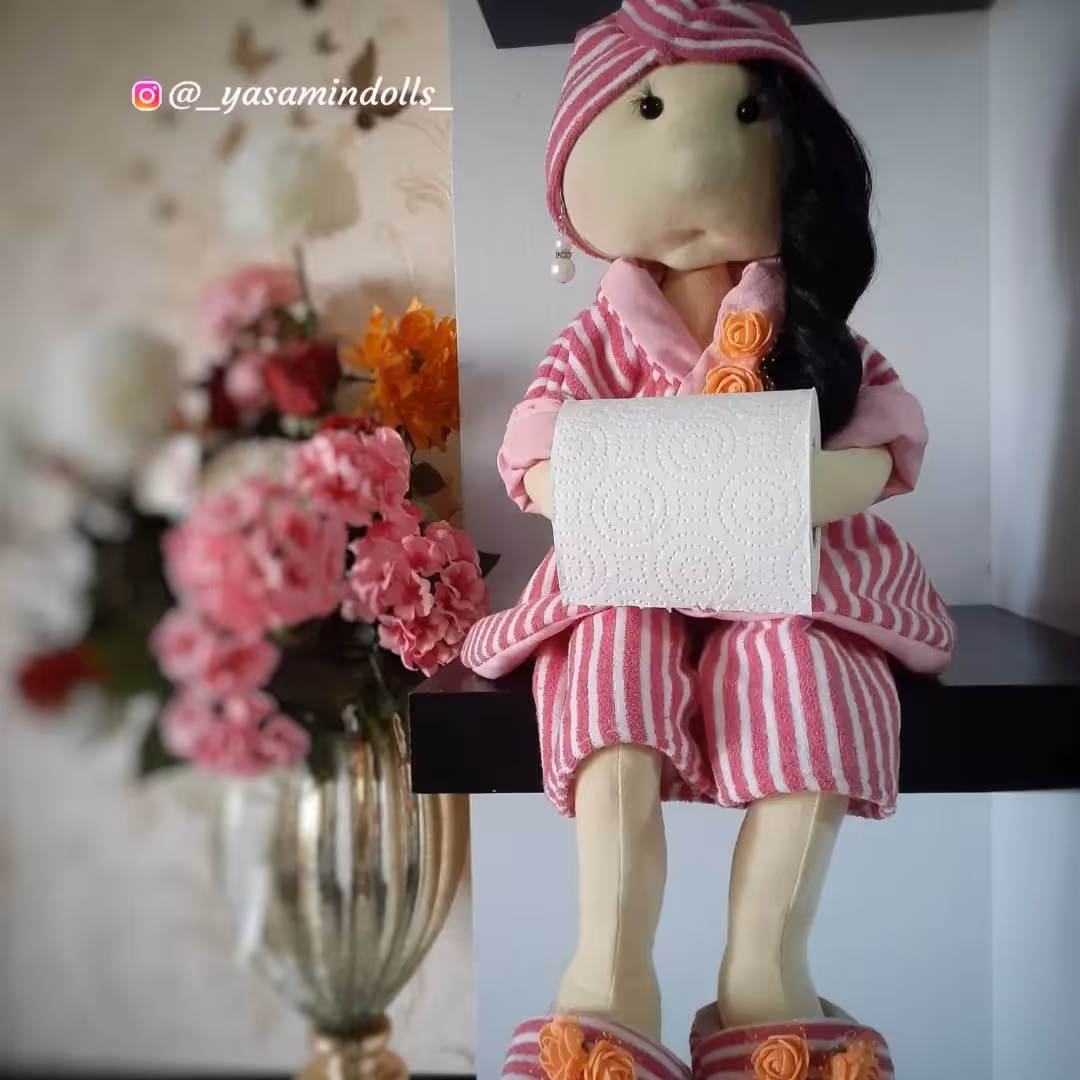 عروسک روسی دستمال رولی ارسال رایگان