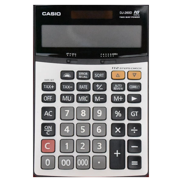 ماشین حساب DJ-260D کاسیو
