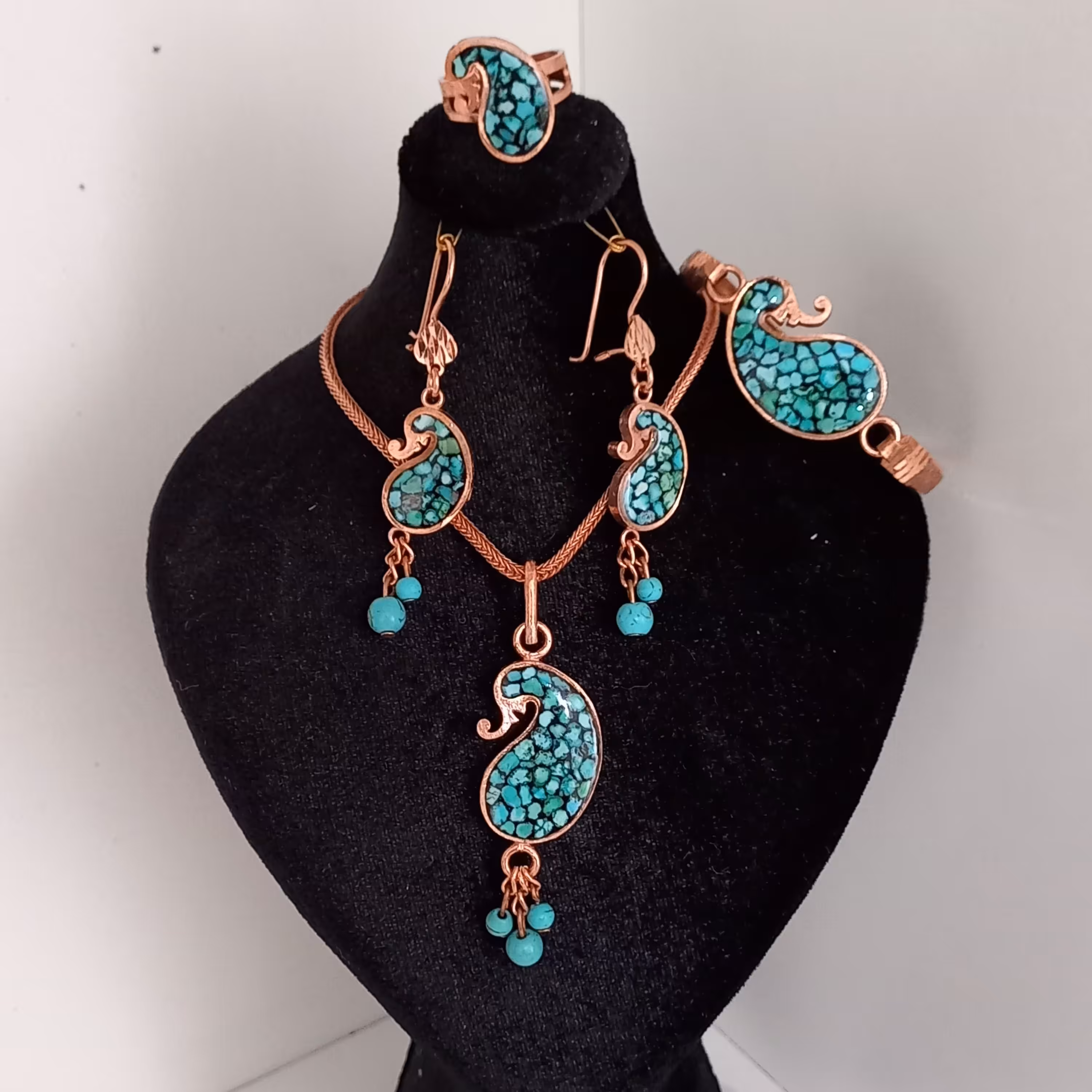 سرویس فیروزه کوبی طرح ترنج