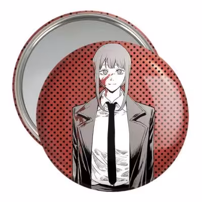 آینه جیبی خندالو مدل ماکیما انیمه مرد اره ای Chainsaw Man کد 17947