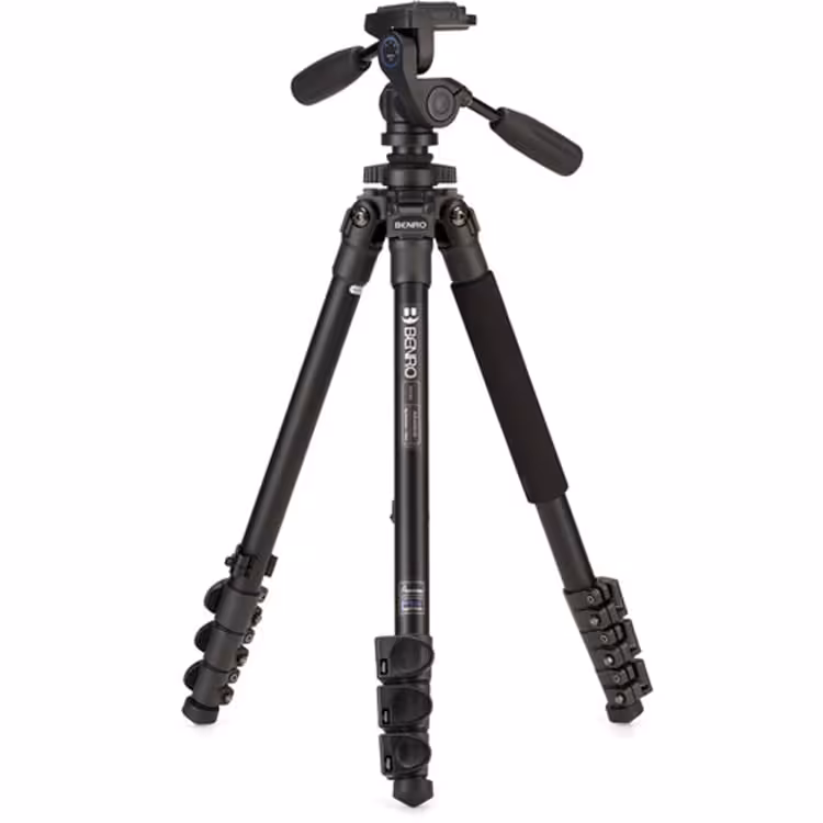 سه پایه دوربین عکاسی بنرو Benro TAD18AHD1A Aluminum Tripod with 3 Way head