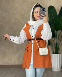 رویه زنانه داکرون ست کرسپو مدل وست وشومیز