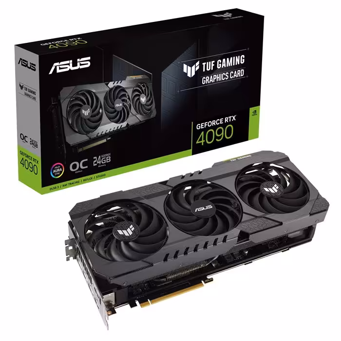 کارت گرافیک ایسوس مدل TUF Gaming GeForce RTX 4090 GDDR6X OG OC Edition حافظه 24 گیگابایت