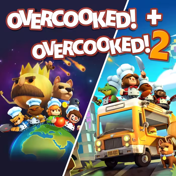 خرید اكانت Overcooked 1 2 Bundle PS4 ظرفيت دوم با بهترین قیمت
