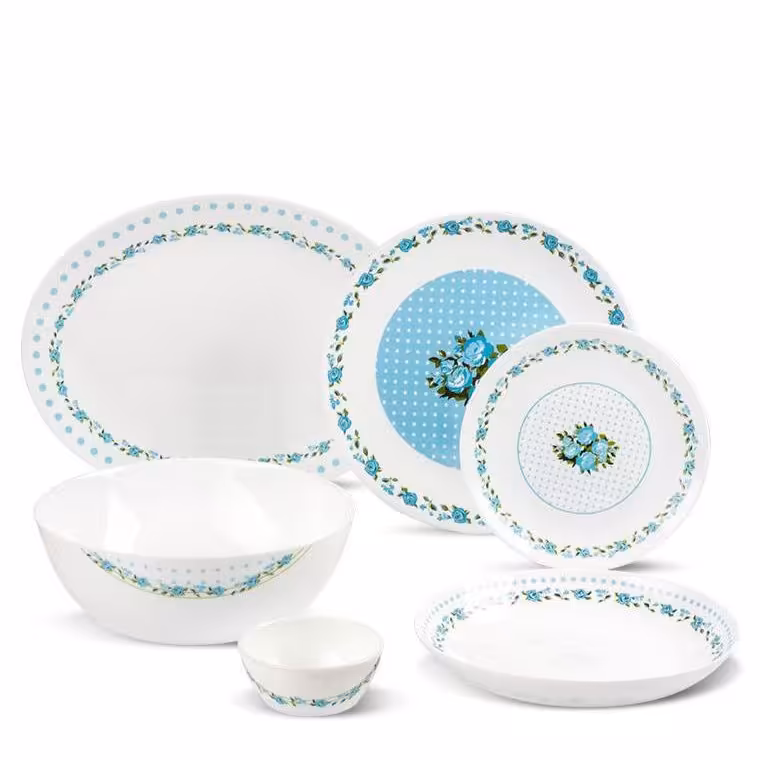 سرویس26پارچه اوپال گرد ریحانا فیروزه ای💥





شامل
1 دست(6عدد) بشقاب پلو خوری
1 دست(6عدد) ب