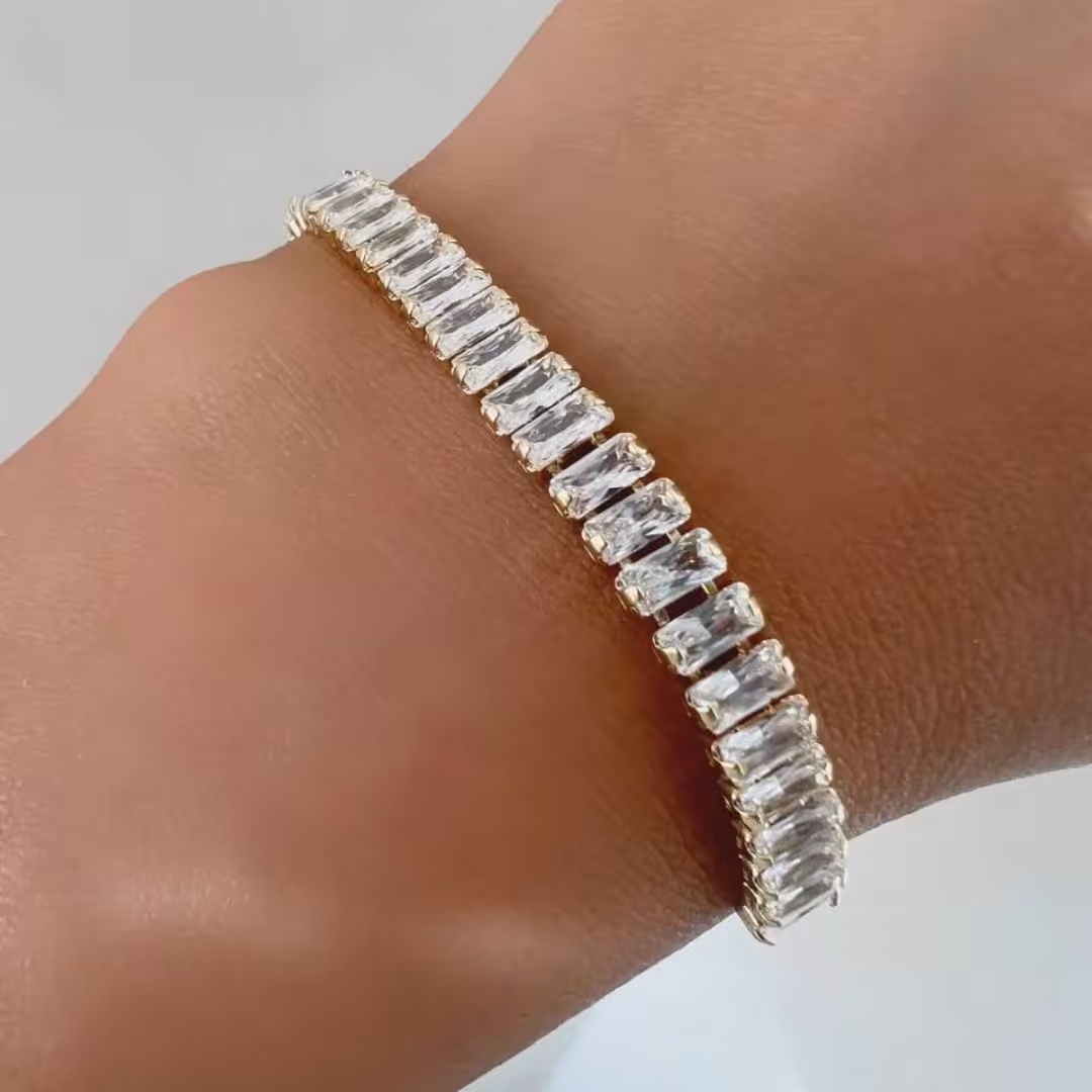 دستبند تنیسی مخراجکاری شده