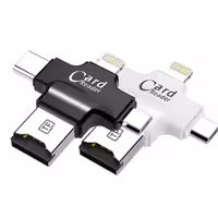 رم ریدر SD چهار سوکت (Type-c/Lightning/Micro USB/USB 2.0)