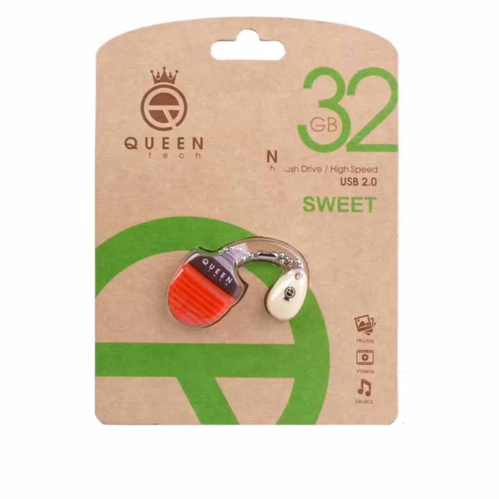 فلش مموری کوئین تک مدل SWEET ظرفیت 32 گیگابایت رنگ آبی 

 دارای گارانتی تلاش رایانه 
