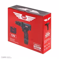 دریل شارژی 12ولت مدل G2010 جی آر تی