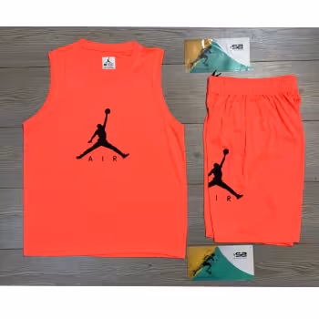 ست رکابی و شلوارک سوزنی مخصوص بسکتبال