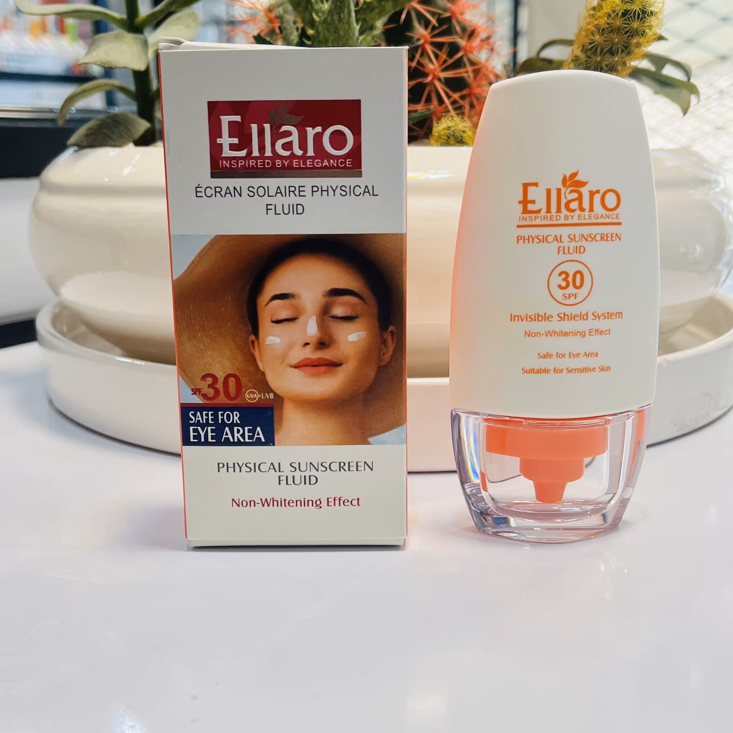  ضد آفتاب فلوئید فیزیکال الارو اس پی اف 30 مخصوص پوست حساس 50 میلی لیتر

