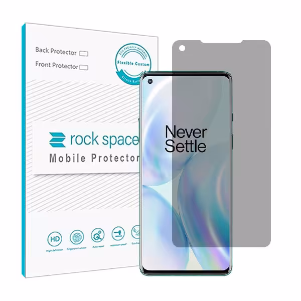 گلس وان پلاس 8 مدل نانو هیدروژل پرایوسی برند راک اسپیس کد 5462S